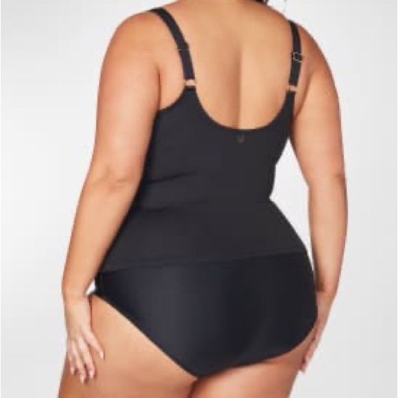 Artesands | Hues Delacroix Cross Front Tankini Top - Picture 2 of 3